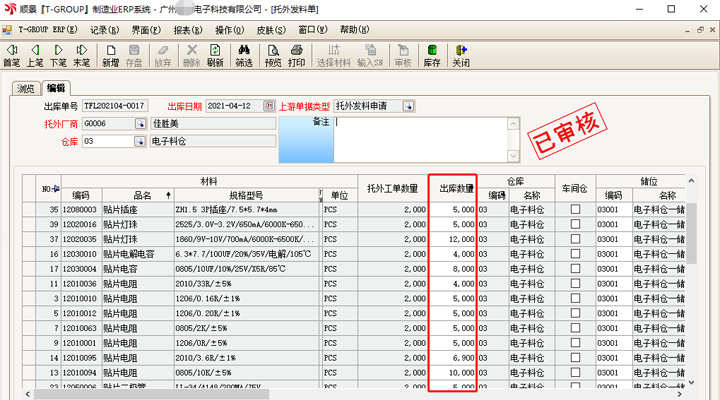 华体育会登录网官网
T-GROUP ERP亮点功能WIP仓应用实务介绍